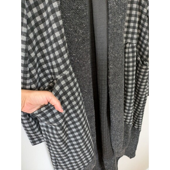 Alembika Duster Cardigan Jacket Long Open Lagenlook Cozy Oversized Size 2 / 8-10 - Picture 3 of 9